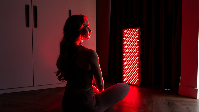 AmaraPure Rotlichttherapie in der Anwendung